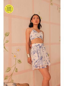 Sage By Mala - Nuvola White Crop Top