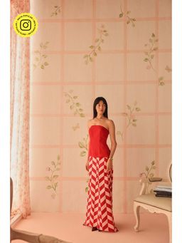 Sage By Mala - Sidera Red Skirt