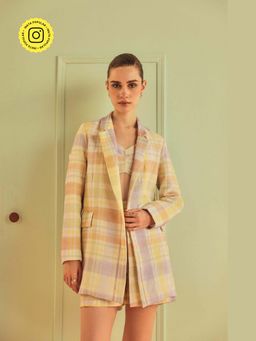 Sage By Mala - Ilaria Yellow Blazer