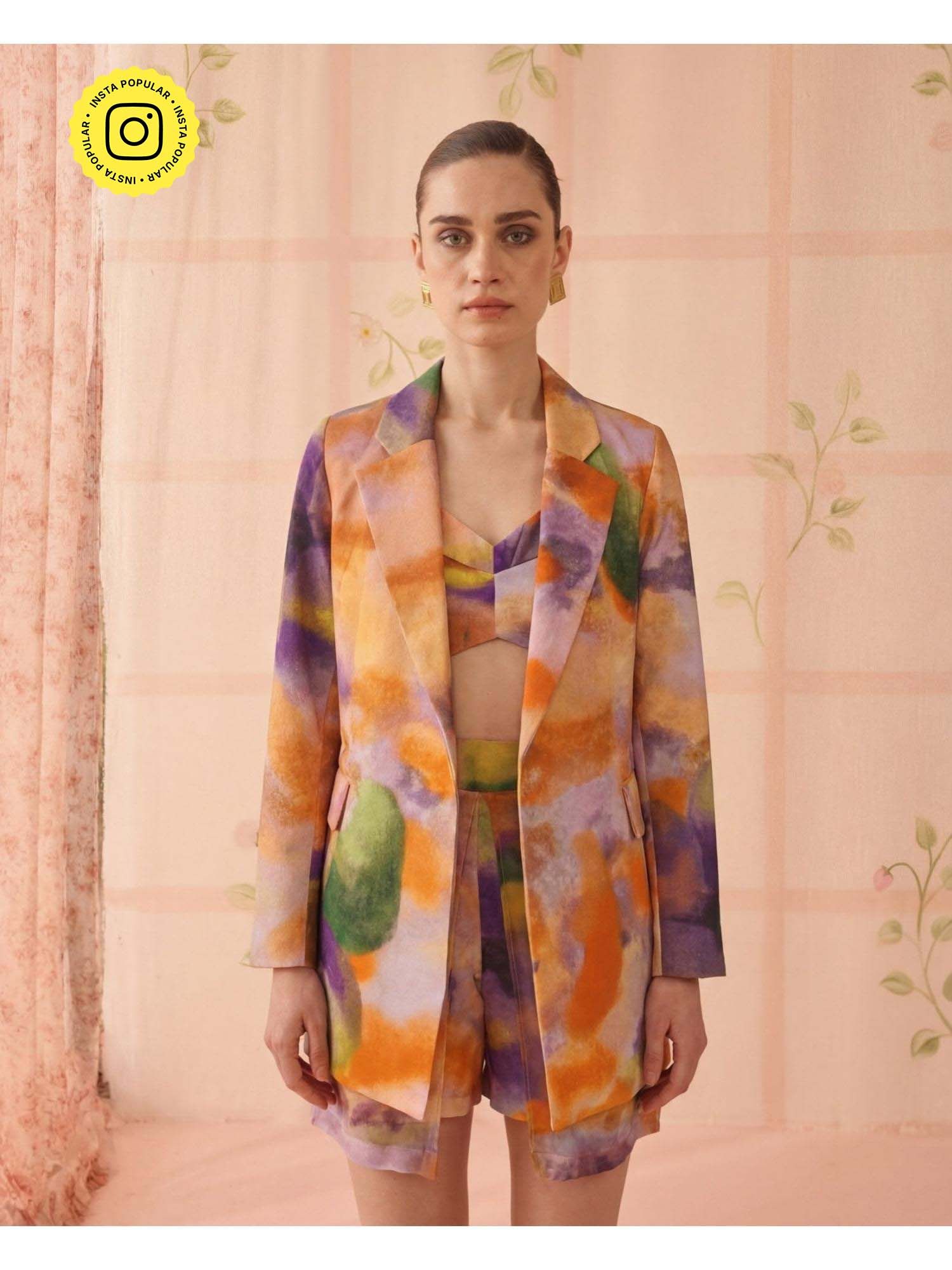 Impressa Multicolor Blazer-picture-12