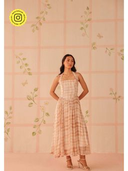 Sage By Mala - Lucina Peach Maxi Dress