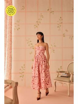 Sage By Mala - Vesper Pink Midi Dress