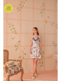 Sage By Mala - Theia White Mini Dress