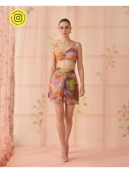 Sage By Mala - Impressa Multicolor Crop Top