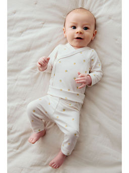 H&M - Kids White 2-Piece Cotton Set