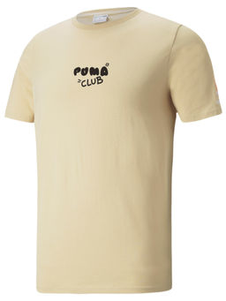 Puma - Club Graphic Mens White T-shirt