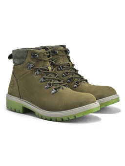 WOODLAND - Olive Mens Casual Boots