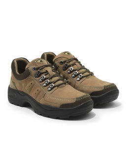 WOODLAND - Khaki Mens Sneakers