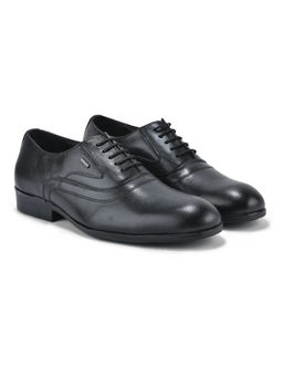 WOODLAND - Black Mens Formal Oxfords