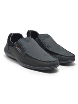 WOODLAND - Navy Blue Mens Loafers