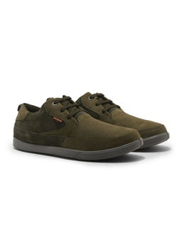 WOODLAND - Olive Mens Sneakers