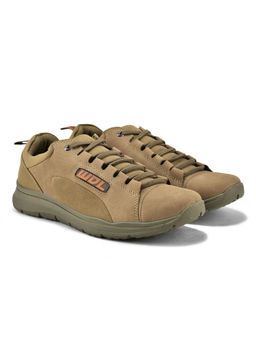 WOODLAND - Khaki Mens Sneakers