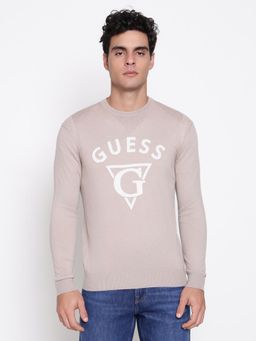 Guess - Edgar Mindful Typography Detail Pullover Sweater