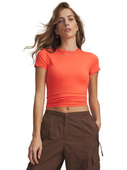 Under Armour - Womens Meridian Core Short Sleeve T-Shirt Orange