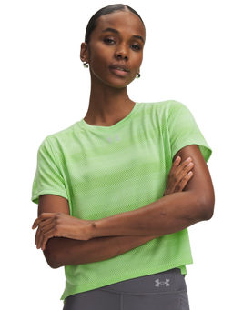 Under Armour - Womens Velocity Short Sleeve Green
