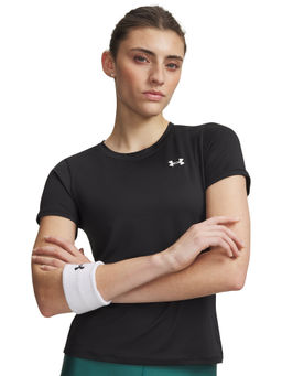 Under Armour - Womens Tech Mesh Short Sleeve Black