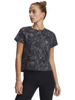 Under Armour - Womens Velocity Pro Printed Short Sleeve Black