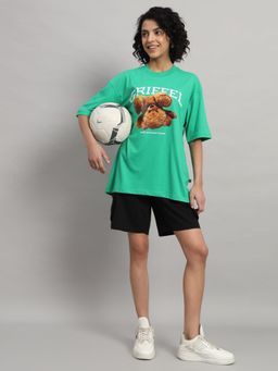 Griffel - Women upside down bear Parrot T-shirt and Shorts (Set of 2)