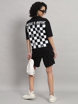 Griffel - Women MAKE A MOVE Black T-shirt and Shorts (Set of 2)