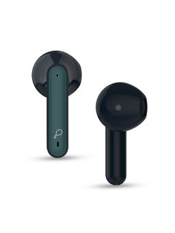 Pebble - Duet Pro True Wireless Earbuds with 20 Hours Playback Time, Touch Control(Blue) PTWE02
