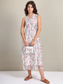 U.S. POLO ASSN. - Floral Print Maxi Dress