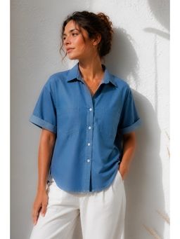 CANOOPI - Blue Daytrip-Denim-Shirt