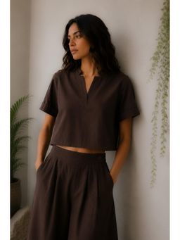 CANOOPI - Brown Cocoa Horizon Top