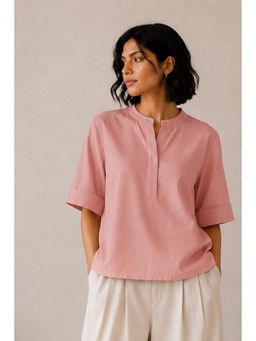 CANOOPI - Pink Blush Popover Top