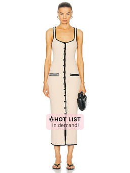 L'Academie - by Marianna Havilah Midi Dress