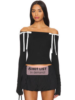 MORE TO COME - Julieta Off Shoulder Top
