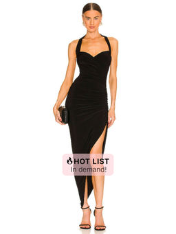 Norma Kamali - Cayla Side Drape Gown