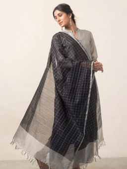 Fabindia - Cotton Silk Checks Dupatta