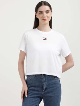 Tommy Hilfiger - Women's White Color T-Shirt