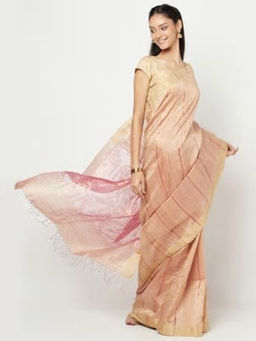 Fabindia - Silk Matka Woven Sari