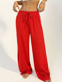 Outzidr - Black Side Stripe Cargo Pant