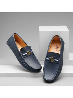 U.S. POLO ASSN. - Men Fritof 3.0 Navy Blue Loafers