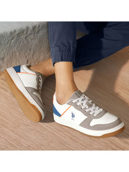 U.S. POLO ASSN. - Men Off White Joan Sneakers