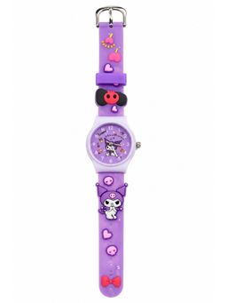 Priaansha Creations - Kids Purple Cartoon Analog Watch