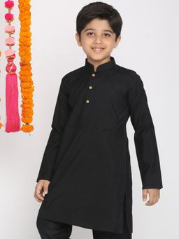 Vastramay - Boys Black Kurta