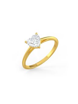 MISS JO - Heart Shaped Solitaire Engagement Ring