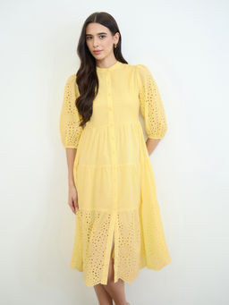 Styli - Women Printed Cotton Dress