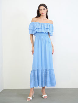 Styli - Women Printed Cotton Dress