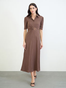 Styli - Women Solid/Plain Polyester Dress