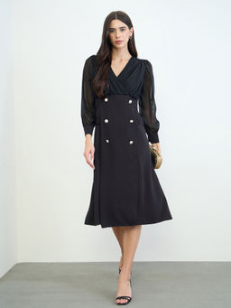 Styli - Women Solid/Plain Polyester Dress