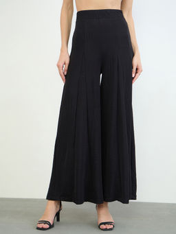 Styli - Women Solid/Plain Polyester Blend Pant
