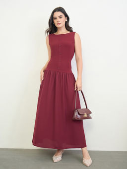 Styli - Women Solid/Plain Polyester Dress