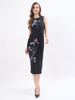Madame - Women Floral Polyester Dress