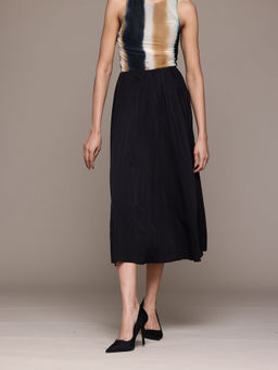 Label Ritu Kumar - Black Lee Skirt