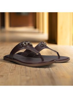 BAGATT - Women Goldy Dark Brown & Gold Flats