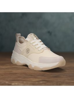BAGATT - Yoko Revo Beige Gold Women Lifestyle Sneakers